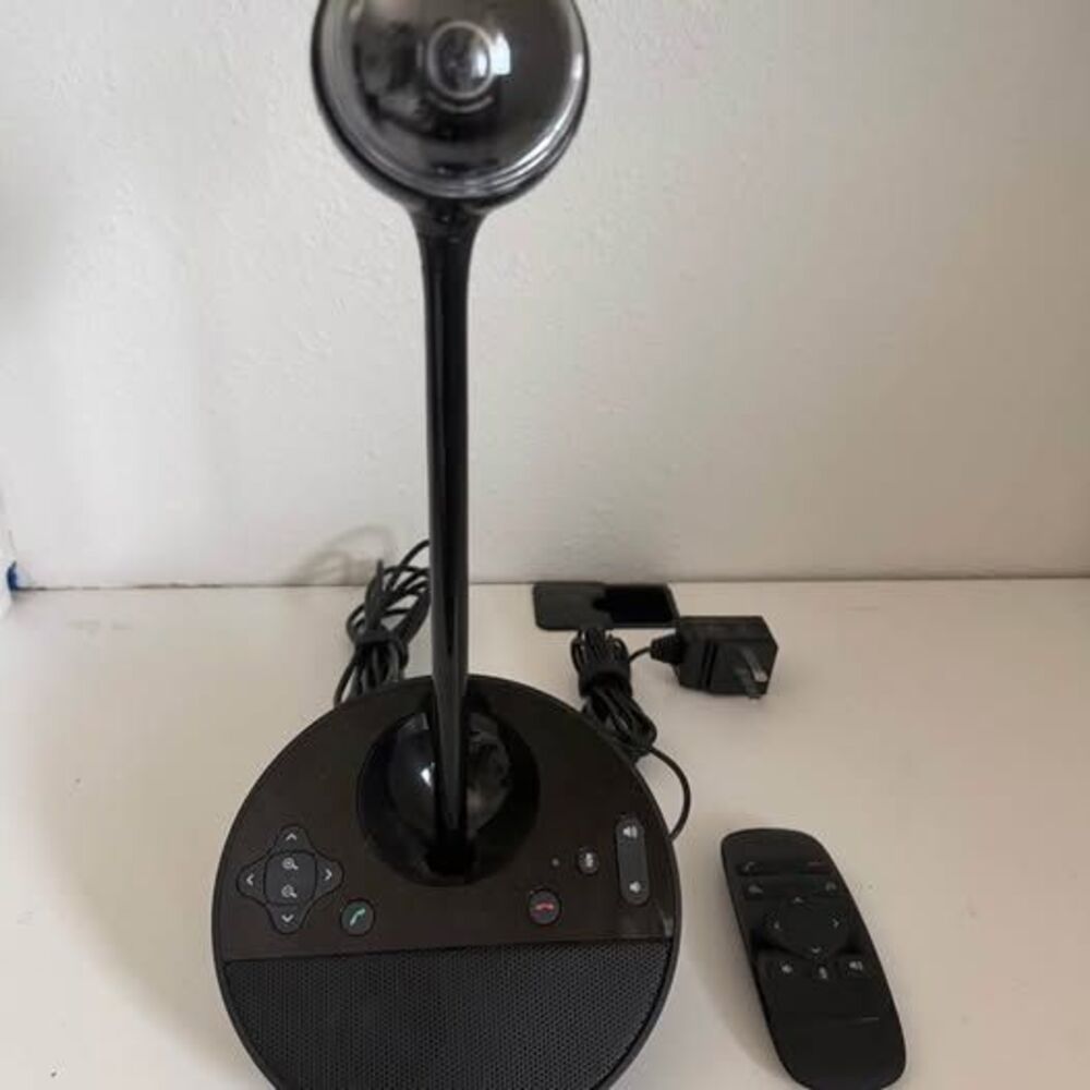 Logitech BCC950 ConferenceCam – All-in-One Webcam Speakerphone for Zoom/Meetings